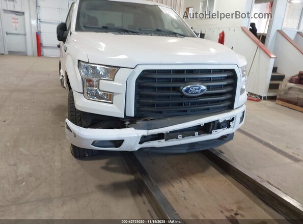 1FTEX1EP3HKE16850 2017 FORD F150 White Դիմացի տեսք