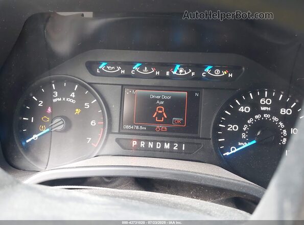 1FTEX1EP3HKE16850 2017 FORD F150 White Հետևի նստատեղերի տեսք