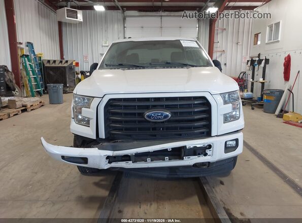 1FTEX1EP3HKE16850 2017 FORD F150 White Սարքավորումների վահանակի տեսք