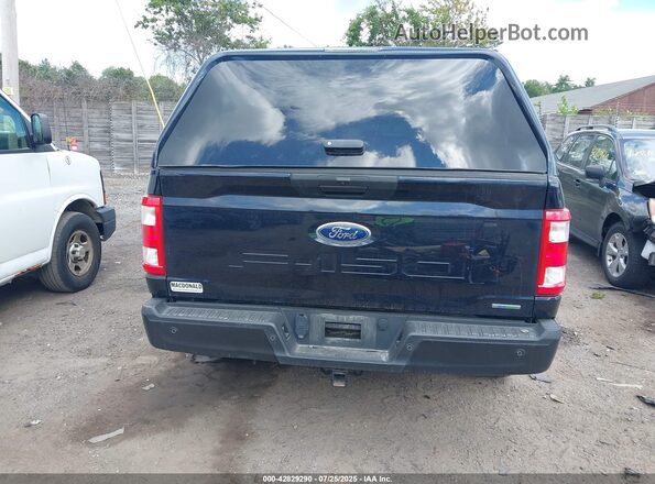 1FTEX1EP4MFD03122 2021 FORD F150 Black 