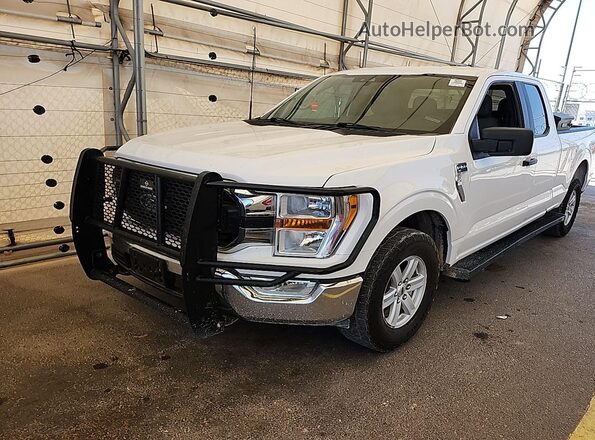 1FTFX1E50MKF07538 2021 FORD F150  Передня ліва чверть