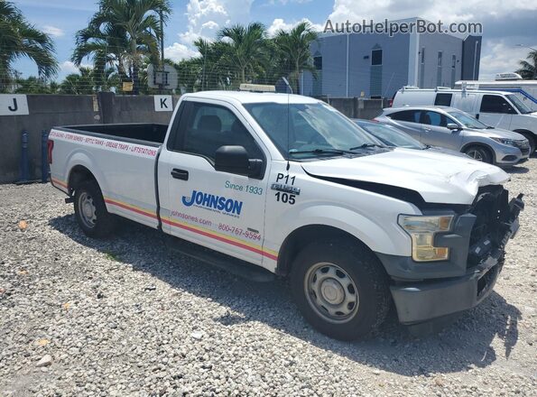 1FTMF1CP0GKD41301 2016 FORD F150 Белый Передняя правая четверть