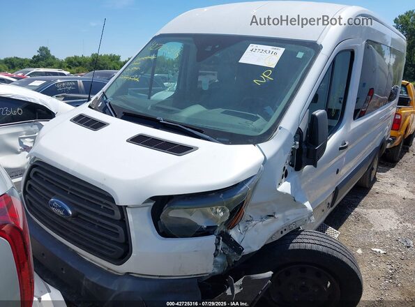 1FTYR2CM2GKA54532 2016 FORD TRANSIT-250 Белый Вид панели приборов