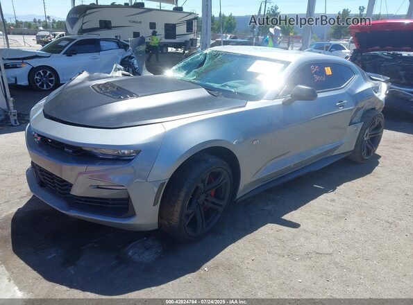 1G1FF1R73R0107239 2024 CHEVROLET CAMARO Silver წინა მარცხენა ხედი სამი მეოთხედიდან
