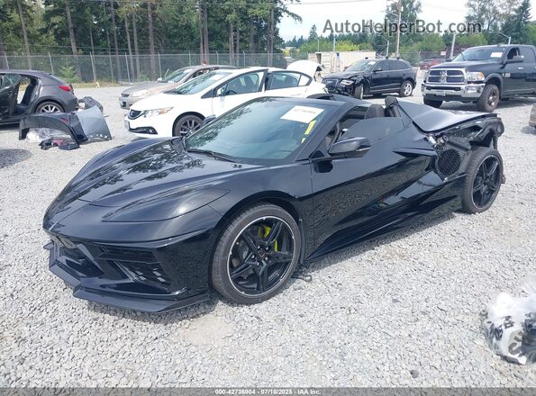 1G1YA3D4XP5124331 2023 CHEVROLET CORVETTE Black Front left