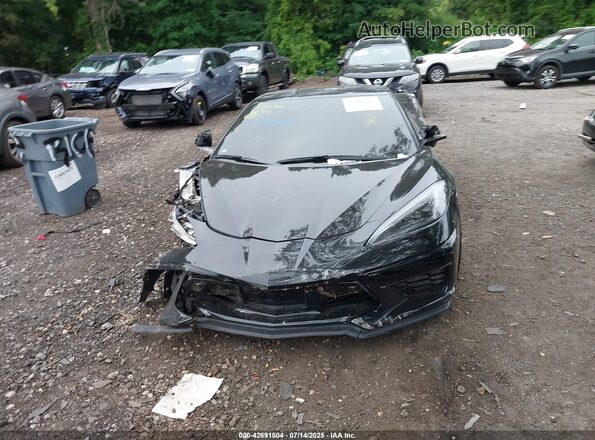 1G1YC2D4XM5110199 2021 CHEVROLET CORVETTE Black Widok deski rozdzielczej