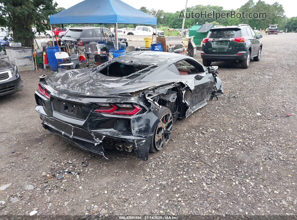 1G1YC2D4XM5110199 2021 CHEVROLET CORVETTE Black Tył prawy