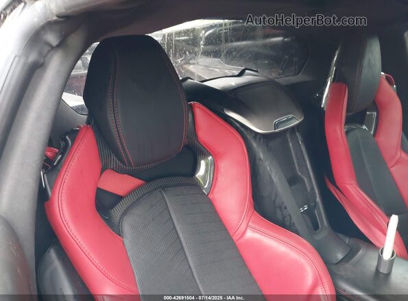 1G1YC2D4XM5110199 2021 CHEVROLET CORVETTE Black Widok naklejki z numerem VIN