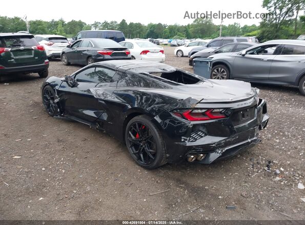 1G1YC2D4XM5110199 2021 CHEVROLET CORVETTE Black Tył lewy
