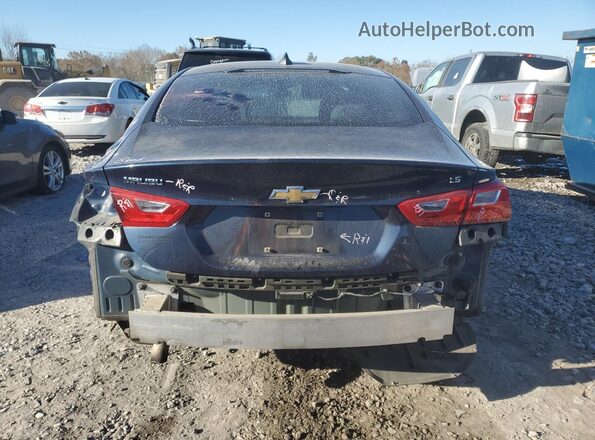 1G1ZB5ST2GF352101 2016 CHEVROLET MALIBU Blue Հետևի տեսք