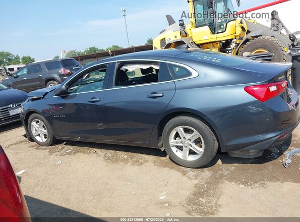 1G1ZC5ST6MF002799 2021 CHEVROLET MALIBU Blue Вид задньої частини салону