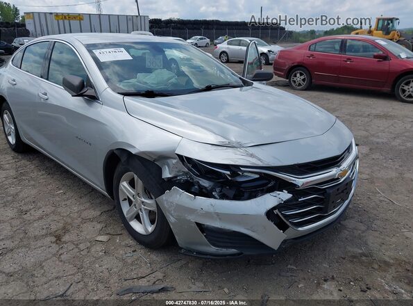 1G1ZC5ST7MF013777 2021 CHEVROLET MALIBU Silver Vista frontal