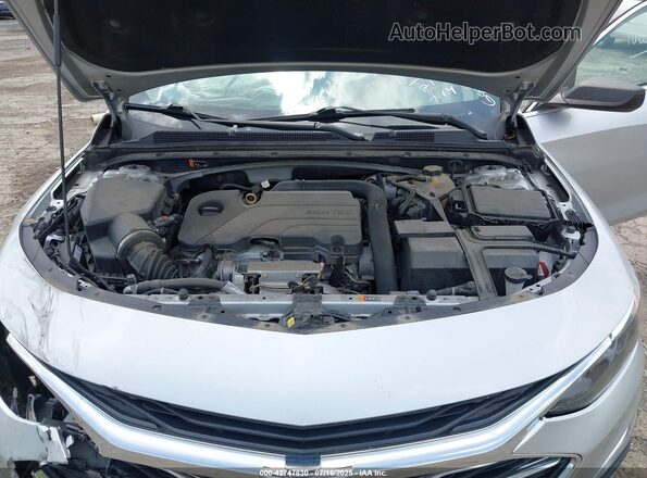 1G1ZC5ST7MF013777 2021 CHEVROLET MALIBU Silver Vista trasera