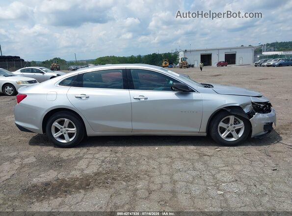 1G1ZC5ST7MF013777 2021 CHEVROLET MALIBU Silver Vista interior trasera