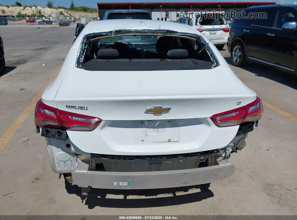 1G1ZD5ST0MF073980 2021 CHEVROLET MALIBU Белый Вид спереди