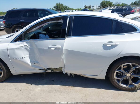 1G1ZD5ST0MF073980 2021 CHEVROLET MALIBU Белый Панорамный вид салона 360°