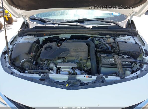1G1ZD5ST0MF073980 2021 CHEVROLET MALIBU Белый Вид сзади