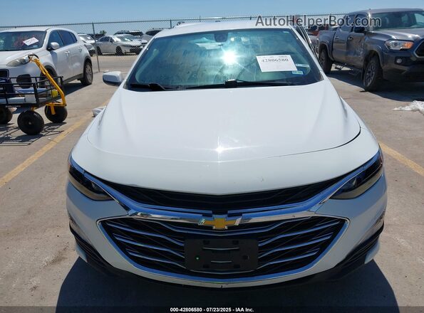 1G1ZD5ST0MF073980 2021 CHEVROLET MALIBU Белый Вид щитка приборов