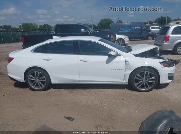 1G1ZD5ST4MF047270 2021 CHEVROLET MALIBU White Widok wnętrza z tyłu