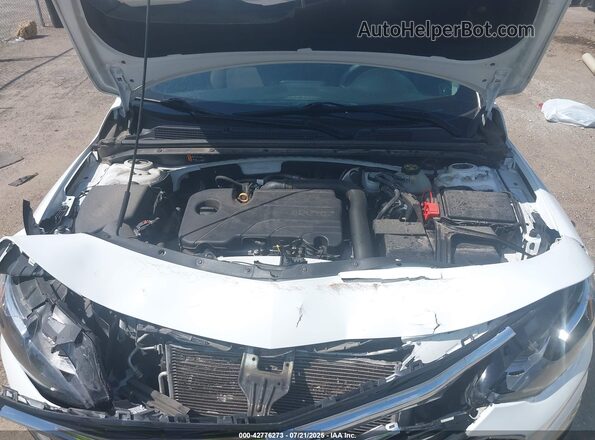 1G1ZD5ST4MF047270 2021 CHEVROLET MALIBU White Widok z tyłu