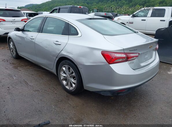1G1ZD5ST6MF023780 2021 CHEVROLET MALIBU Silver Trasero izquierdo
