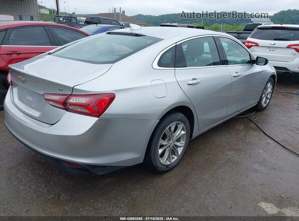 1G1ZD5ST6MF023780 2021 CHEVROLET MALIBU Silver Trasero derecho