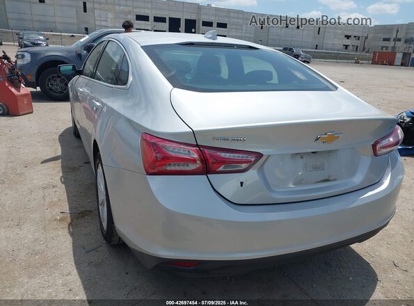 1G1ZD5ST7MF004946 2021 CHEVROLET MALIBU Silver Задня ліва чверть