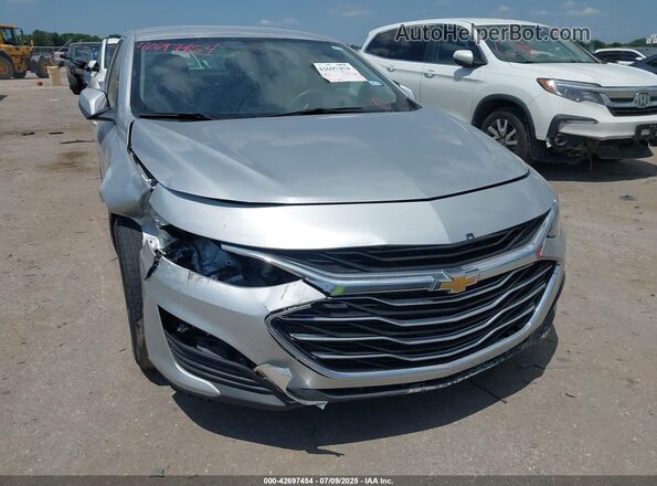 1G1ZD5ST7MF004946 2021 CHEVROLET MALIBU Silver Вид спереду