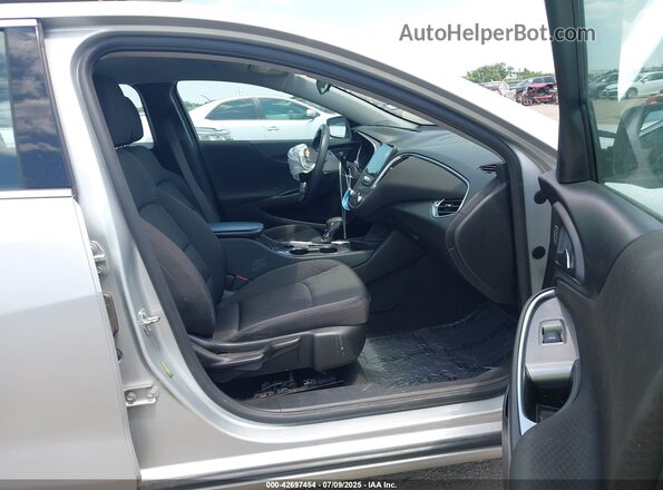 1G1ZD5ST7MF004946 2021 CHEVROLET MALIBU Silver Вид салону спереду