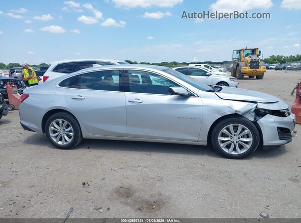1G1ZD5ST7MF004946 2021 CHEVROLET MALIBU Silver Вид задньої частини салону
