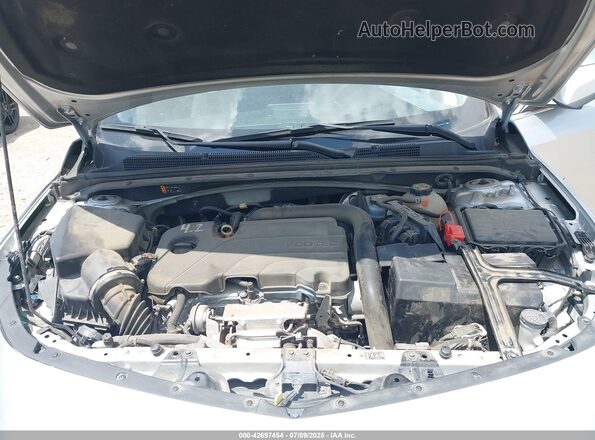1G1ZD5ST7MF004946 2021 CHEVROLET MALIBU Silver Вид ззаду