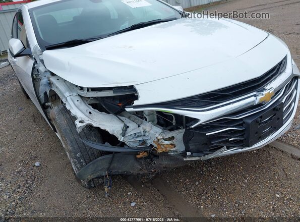 1G1ZD5STXMF022373 2021 CHEVROLET MALIBU Белый Вид спереди