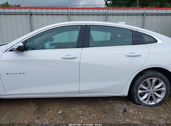 1G1ZD5STXMF022373 2021 CHEVROLET MALIBU Белый Вид задней части салона