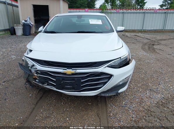 1G1ZD5STXMF022373 2021 CHEVROLET MALIBU Белый Вид панели приборов