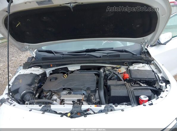 1G1ZD5STXMF022373 2021 CHEVROLET MALIBU Белый Вид сзади