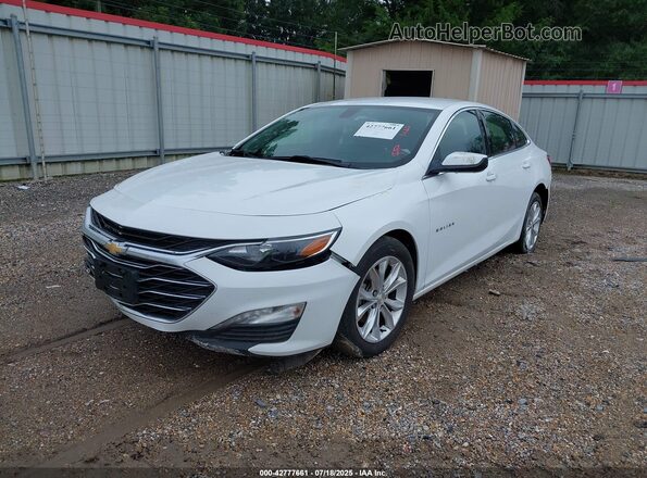 1G1ZD5STXMF022373 2021 CHEVROLET MALIBU Белый Передняя левая четверть