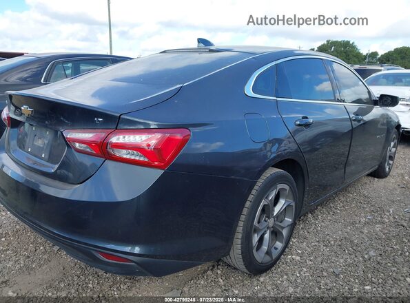 1G1ZD5STXMF028769 2021 CHEVROLET MALIBU Gray Trasero derecho