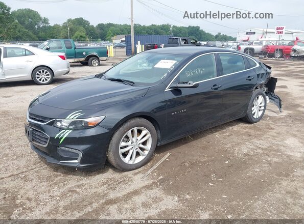 1G1ZE5ST8GF302486 2016 CHEVROLET MALIBU Black Առջևի ձախ երեք քառորդ տեսարան