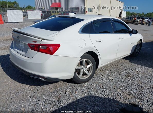 1G1ZG5ST6LF123092 2020 CHEVROLET MALIBU White Задня права чверть