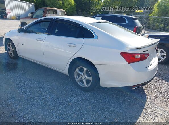 1G1ZG5ST6LF123092 2020 CHEVROLET MALIBU White Задня ліва чверть