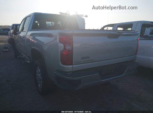 1GC1YNEY6MF278879 2021 CHEVROLET SILVERADO Silver Trasero izquierdo