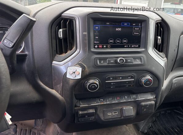 1GC2YLE74MF117348 2021 CHEVROLET SILVERADO  Tył lewy