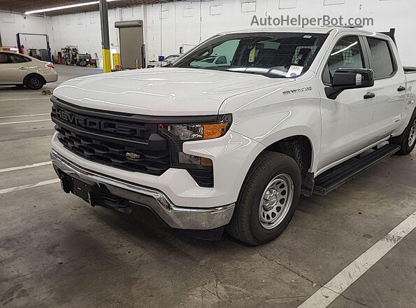 1GCPDAEK1PZ219381 2023 CHEVROLET SILVERADO  Вид задньої частини салону