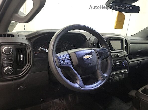 1GCPDAEK5PZ216323 2023 CHEVROLET SILVERADO  Вид салона спереди