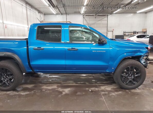1GCPTEEK1P1123985 2023 CHEVROLET COLORADO Blue 