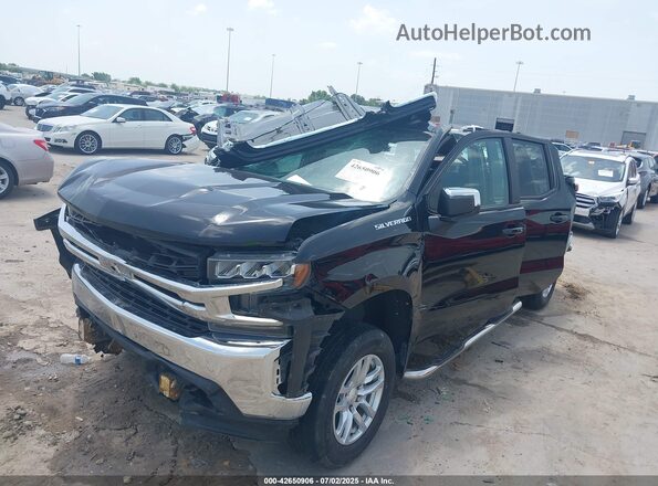 1GCPWCED9MZ106829 2021 CHEVROLET SILVERADO Black Դիմացի տեսք