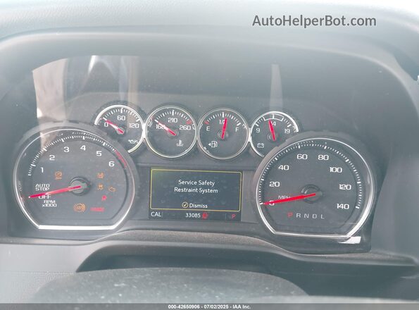 1GCPWCED9MZ106829 2021 CHEVROLET SILVERADO Black Հետևի նստատեղերի տեսք