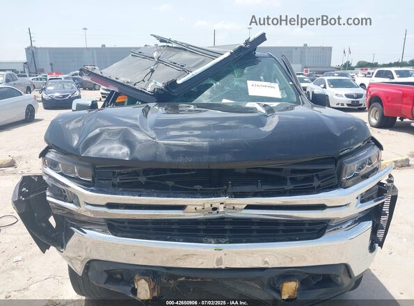 1GCPWCED9MZ106829 2021 CHEVROLET SILVERADO Black Սարքավորումների վահանակի տեսք