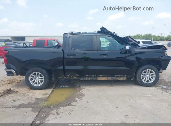 1GCPWCED9MZ106829 2021 CHEVROLET SILVERADO Black Սալոնի հետևի տեսք