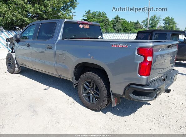 1GCPYCEF3MZ156816 2021 CHEVROLET SILVERADO Gray Հետևի ձախ
